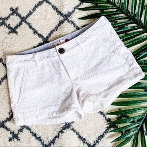 S.O Twill Eyelet Shorts